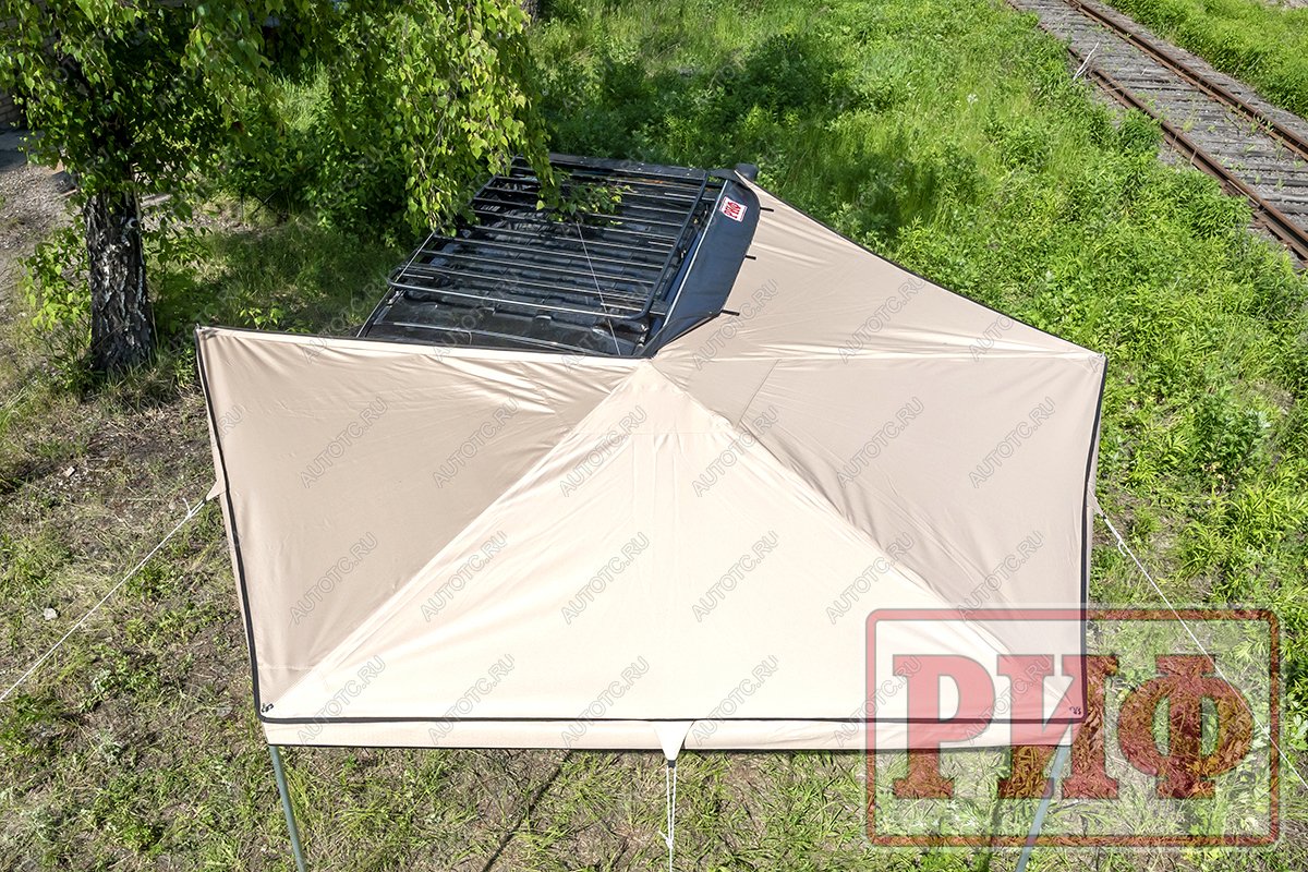 24 639 р. Маркиза автомобильная РИФ веерная 2,5х2,0 м (правая) РИФ rifavf062020602  с доставкой в г. Майкоп