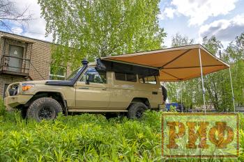 28 319 р. Маркиза автомобильная РИФ веерная 2,5х2,5 м (левая) РИФ rifavf062525601  с доставкой в г. Майкоп. Увеличить фотографию 9