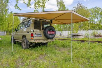 28 319 р. Маркиза автомобильная РИФ веерная 2,5х2,5 м (правая) РИФ rifavf062525602  с доставкой в г. Майкоп. Увеличить фотографию 24