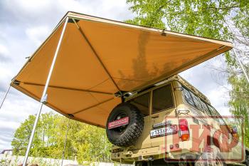 33 649 р. Маркиза автомобильная РИФ комбинированная (прямоугольная с веерной частью) 2,5 х2.5 м (левая) РИФ rifavf072525601  с доставкой в г. Майкоп. Увеличить фотографию 12