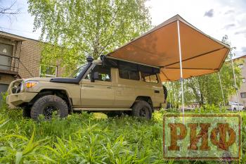 33 649 р. Маркиза автомобильная РИФ комбинированная (прямоугольная с веерной частью) 2,5 х2.5 м (левая) РИФ rifavf072525601  с доставкой в г. Майкоп. Увеличить фотографию 20