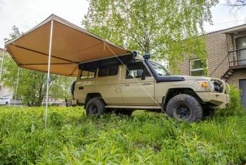 33 649 р. Маркиза автомобильная РИФ комбинированная (прямоугольная с веерной частью) 2,5х2,5 м (правая) РИФ rifavf072525602  с доставкой в г. Майкоп. Увеличить фотографию 24
