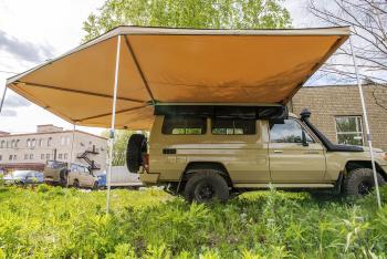 33 649 р. Маркиза автомобильная РИФ комбинированная (прямоугольная с веерной частью) 2,5х2,5 м (правая) РИФ rifavf072525602  с доставкой в г. Майкоп. Увеличить фотографию 19
