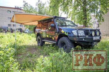 26 999 р. Маркиза автомобильная РИФ комбинированная (прямоугольная с веерной частью) 2,5х2,0 м (правая) РИФ rifavf072020602  с доставкой в г. Майкоп. Увеличить фотографию 12
