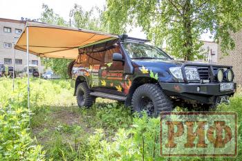 26 999 р. Маркиза автомобильная РИФ комбинированная (прямоугольная с веерной частью) 2,5х2,0 м (правая) РИФ rifavf072020602  с доставкой в г. Майкоп. Увеличить фотографию 10