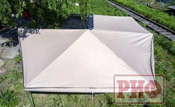 38 089 р. Маркиза автомобильная РИФ комбинированная (прямоугольная с веерной частью) 2.5х3.0 м (правая) РИФ rifavf073030602  с доставкой в г. Майкоп. Увеличить фотографию 1