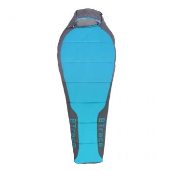 8 849 р. Мешок спальный BTrace Swelter L size, Левый, (СерыйСиний), (ТК: -20C) BTrace s0586  с доставкой в г. Майкоп. Увеличить фотографию 1