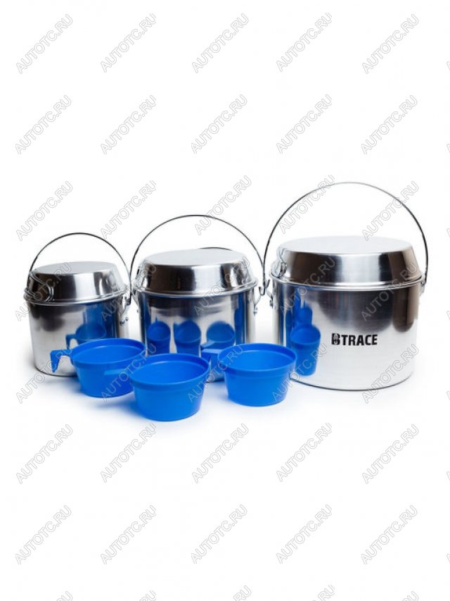 3 219 р. Набор посуды Btrace 3-4 персоны BTrace с0123  с доставкой в г. Майкоп