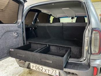 9 699 р. Органайзер в багажник "Классик" для Chevrolet Niva РФ шнкл  с доставкой в г. Майкоп. Увеличить фотографию 3