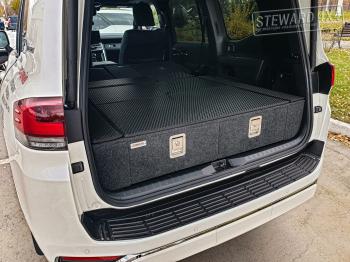 34 999 р. Органайзер в багажник "Премиум" для Toyota Land Cruiser 300 (5-ти местн. комплектации) РФ тлк300прем5  с доставкой в г. Майкоп. Увеличить фотографию 3