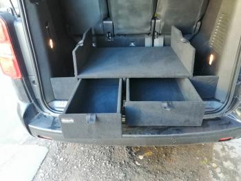 14 999 р. Органайзер в багажник "Тайга" для Peugeot Traveller Long РФ org-cj-le  с доставкой в г. Майкоп. Увеличить фотографию 3