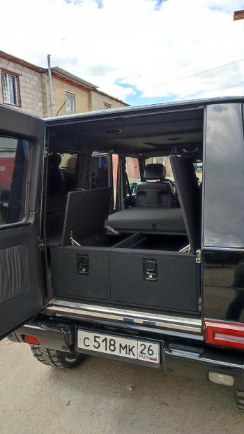 22 999 р. Органайзер в багажник для Mercedes-Benz G-Class (2 выдвижных ящика) Автопол 063-002  с доставкой в г. Майкоп. Увеличить фотографию 3