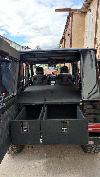 22 999 р. Органайзер в багажник для Mercedes-Benz G-Class (2 выдвижных ящика) Автопол 063-002  с доставкой в г. Майкоп. Увеличить фотографию 5