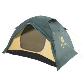 7 249 р. Палатка BTrace Solid 2+ ALU (Зеленый) BTrace t0494  с доставкой в г. Майкоп. Увеличить фотографию 1