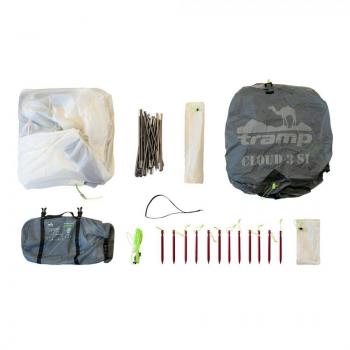 24 059 р. Палатка Tramp Cloud 3 Si (dark green) TRAMP trt-094  с доставкой в г. Майкоп. Увеличить фотографию 6