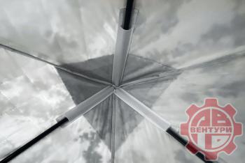 12 649 р. Палатка зимняя Улов КУБ утепленная., пиксель-зима 200*200*210см. PREMIER 2001  с доставкой в г. Майкоп. Увеличить фотографию 19