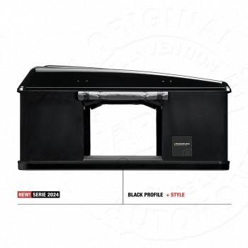 442 159 р. Палатка на крышу автомобиля AUTOHOME MAGGIOLINA GRAND TOUR LARGE 360 BLACK STORM, чёрный тент, лестница 215 мм AUTOHOME Zifer Italia S.r.l m360bs-17  с доставкой в г. Майкоп. Увеличить фотографию 8