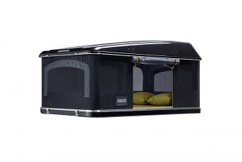 397 199 р. Палатка на крышу автомобиля AUTOHOME MAGGIOLINA GRAND TOUR SMALL 360 BLACK STORM, чёрный тент, лестница 215 мм AUTOHOME Zifer Italia S.r.l m360bs-15  с доставкой в г. Майкоп. Увеличить фотографию 3