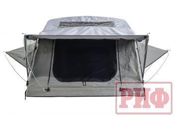 81 699 р. Палатка на крышу автомобиля РИФ Soft RT01-120, тент серый, 400 г, 120х240х115 РИФ rifrt0112080001  с доставкой в г. Майкоп. Увеличить фотографию 4