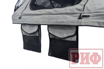 108 999 р. Палатка на крышу автомобиля РИФ Soft RT01-140, тент серый, 400 гр., 140х240х115 см, РИФ rifrt0114080001  с доставкой в г. Майкоп. Увеличить фотографию 21