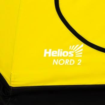 11 009 р. Палатка-зонт зимняя HELIOS NORD-2 с дышащим верхом (желтыйчерный) HELIOS nord-2  с доставкой в г. Майкоп. Увеличить фотографию 5