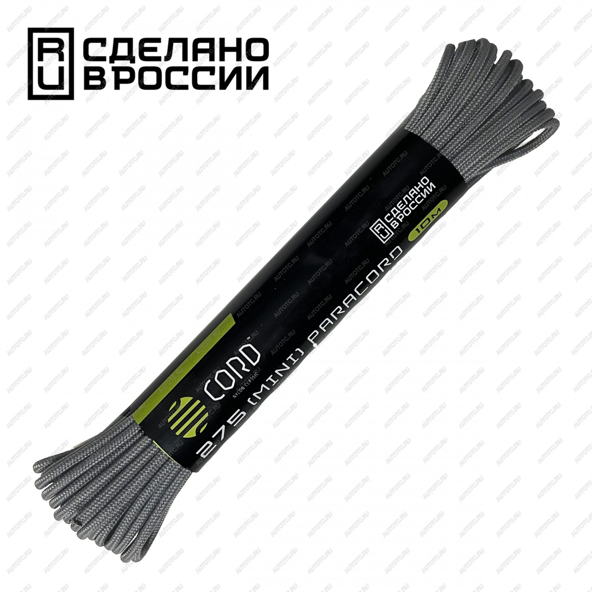 219 р. Паракорд 275 (мини) CORD nylon 10м (gray) CORD 275.n10.g  с доставкой в г. Майкоп