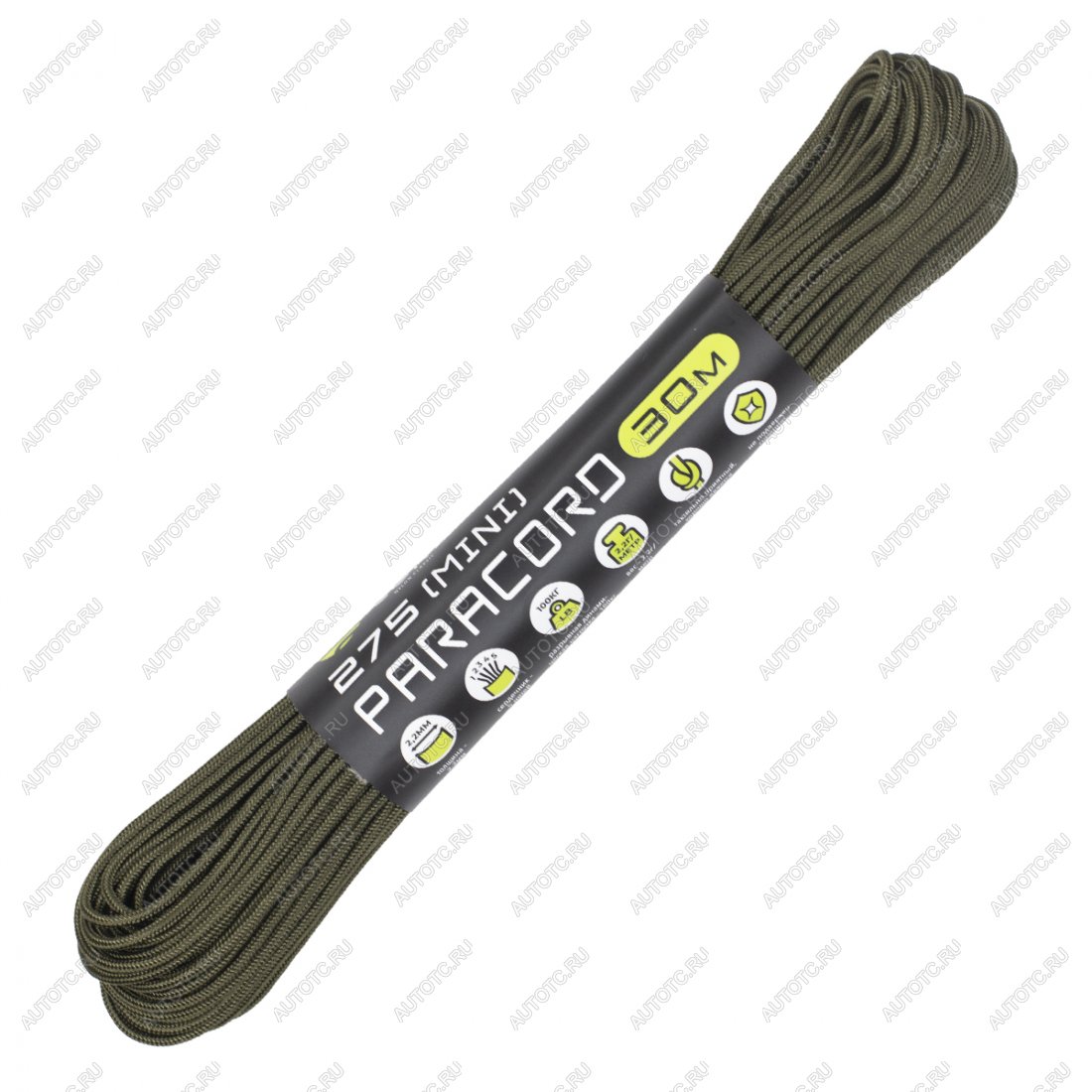 889 р. Паракорд 275 (мини) CORD nylon 30м (army green) CORD 275.n30.a.gr  с доставкой в г. Майкоп