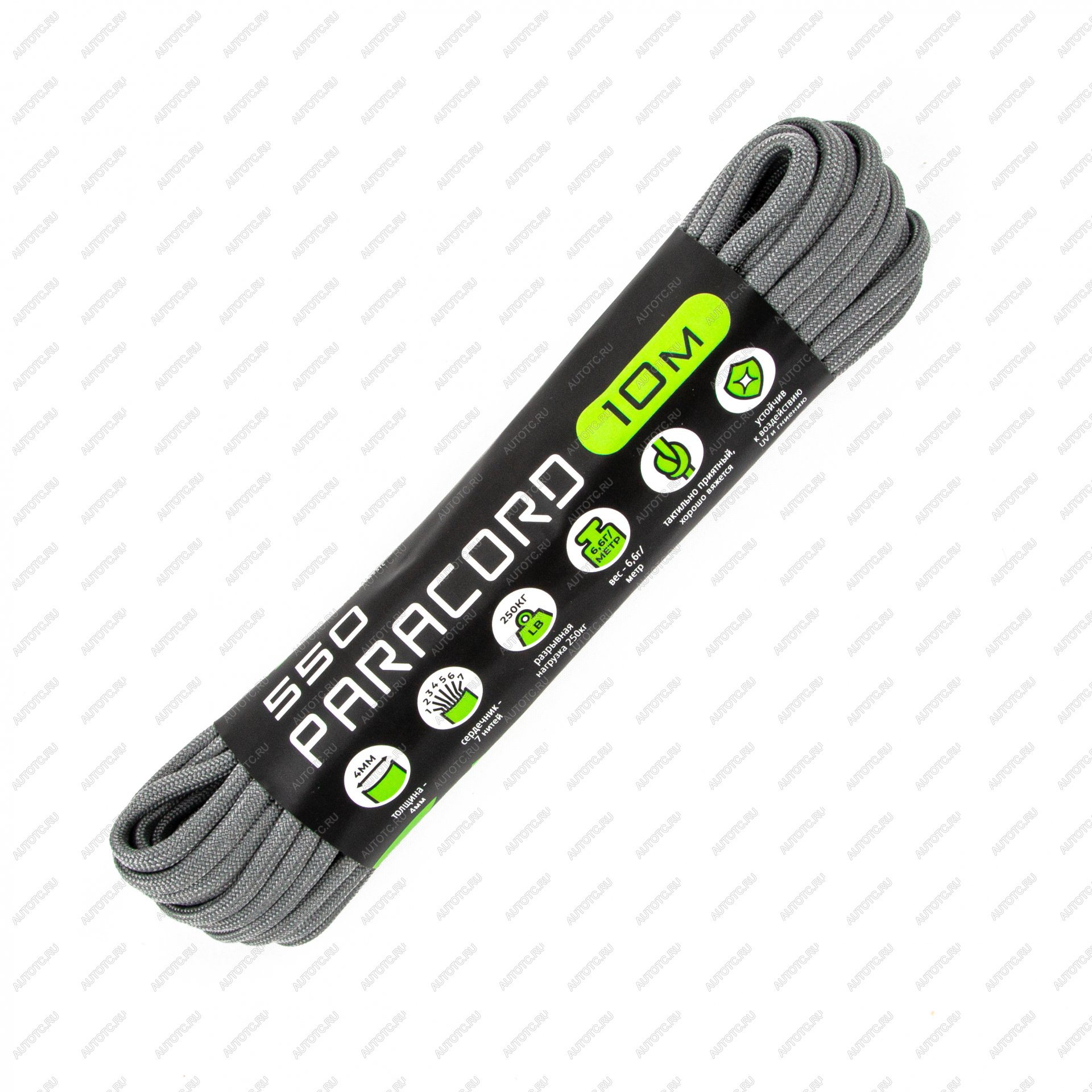 270 р. Паракорд 550 CORD nylon 10м (gray) CORD 550.n10.g  с доставкой в г. Майкоп
