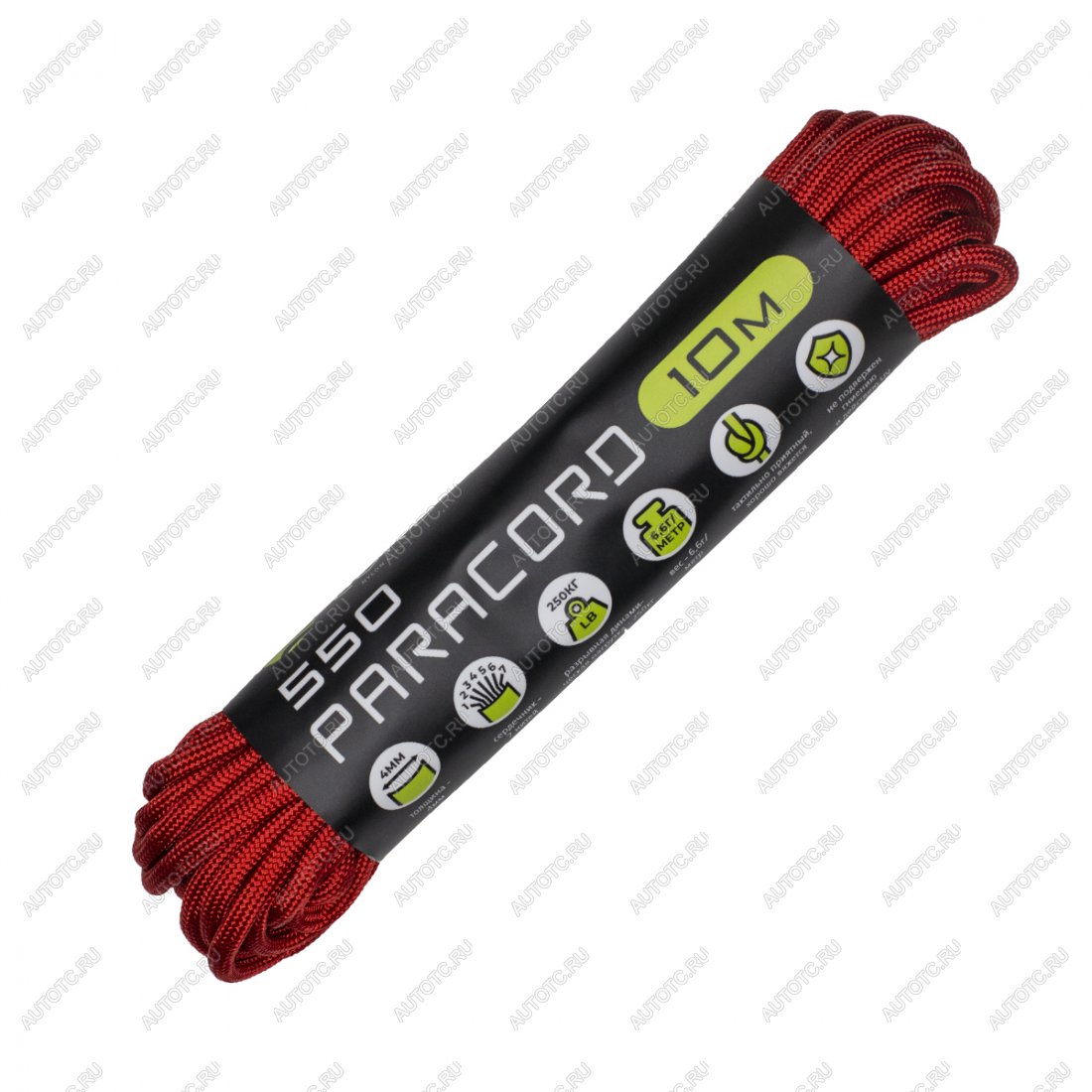 269 р. Паракорд 550 CORD nylon 10м (red) CORD 550.n10.r  с доставкой в г. Майкоп