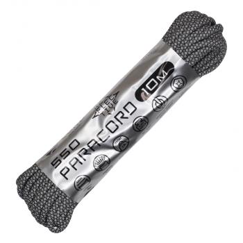 539 р. Паракорд 550 CORD nylon 10м SuperReflective (black snake) CORD 550.n10.lm.b.snk  с доставкой в г. Майкоп. Увеличить фотографию 1