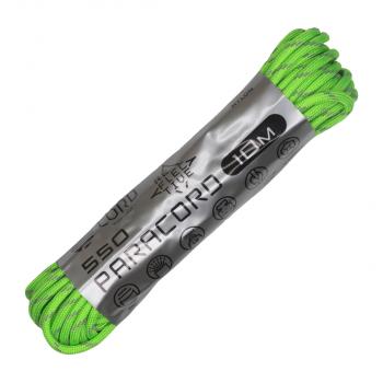 299 р. Паракорд 550 CORD nylon 10м световозвращающий (neon green) CORD 550.n10.lm.n.gr  с доставкой в г. Майкоп. Увеличить фотографию 1