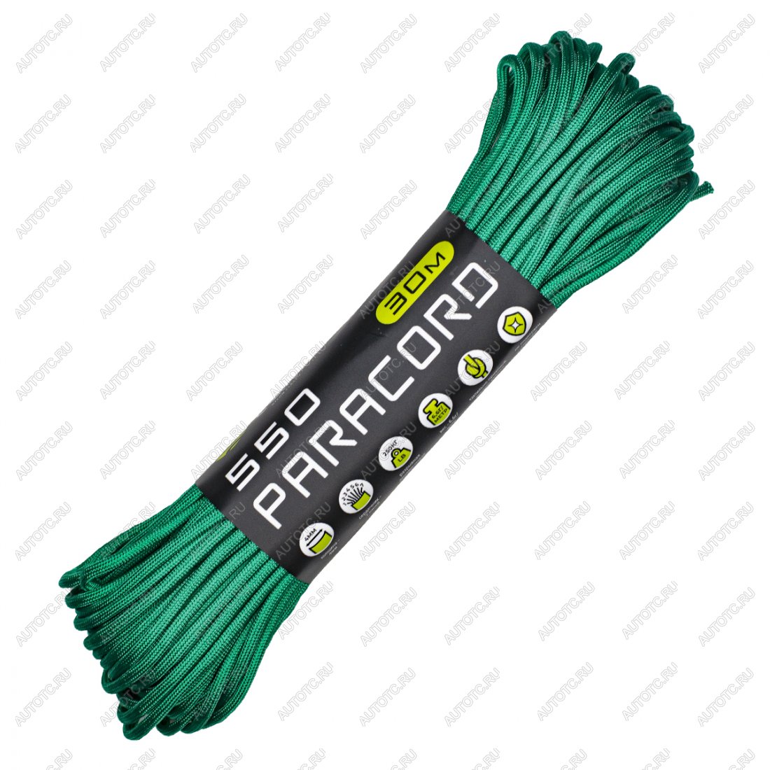 609 р. Паракорд 550 CORD nylon 30м (emerald green) CORD 550.n30.em.gr  с доставкой в г. Майкоп