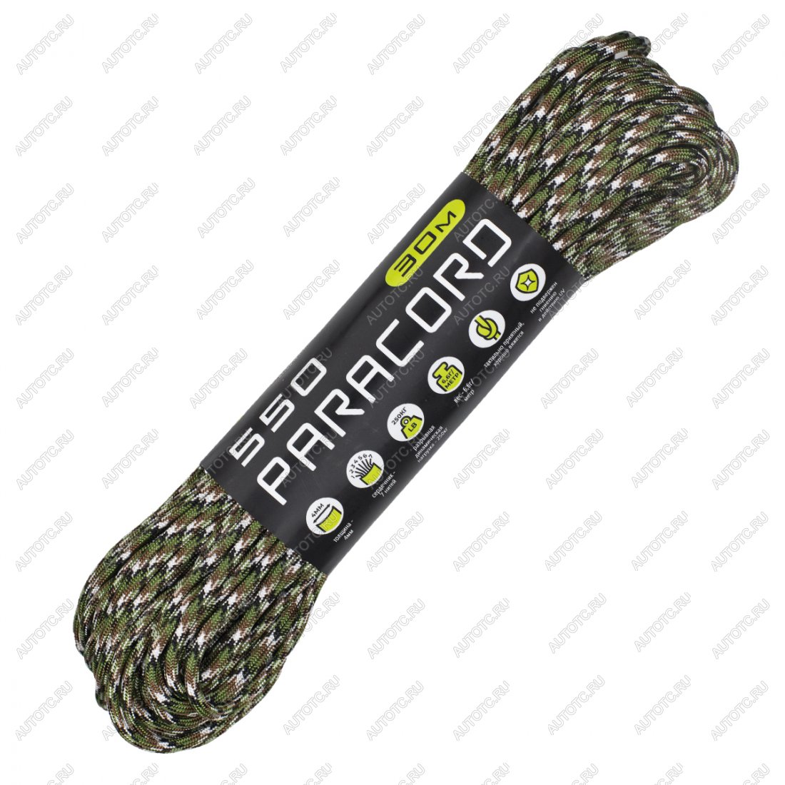 589 р. Паракорд 550 CORD nylon 30м (french camo) CORD 550.n30.f.cmf  с доставкой в г. Майкоп