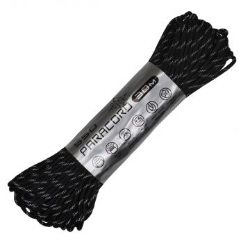 979 р. Паракорд 550 CORD nylon 30м световозвращающий (black) CORD 550.n30.lm.b  с доставкой в г. Майкоп. Увеличить фотографию 1