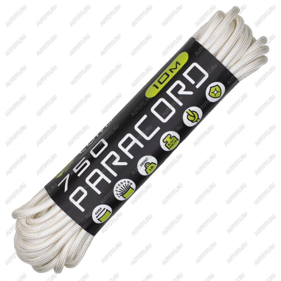 260 р. Паракорд 750 CORD nylon 10м (white) CORD 750.n10.w  с доставкой в г. Майкоп