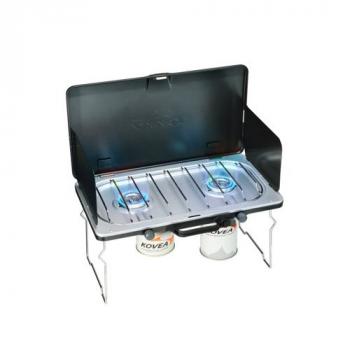 34 949 р. Плита газовая Kovea двухконфорочная SLIM TWIN STOVE KOVEA kgb-1312a  с доставкой в г. Майкоп. Увеличить фотографию 1
