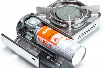 2 639 р. Плита газовая NaMilux NA-P3771AS NaMilux na-p3771as  с доставкой в г. Майкоп. Увеличить фотографию 3