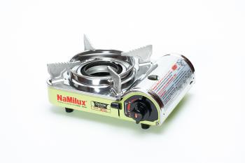 3 589 р. Плита газовая NaMilux 174PSS (циклон) мини NaMilux na3761ps-(174ps)---8  с доставкой в г. Майкоп. Увеличить фотографию 1