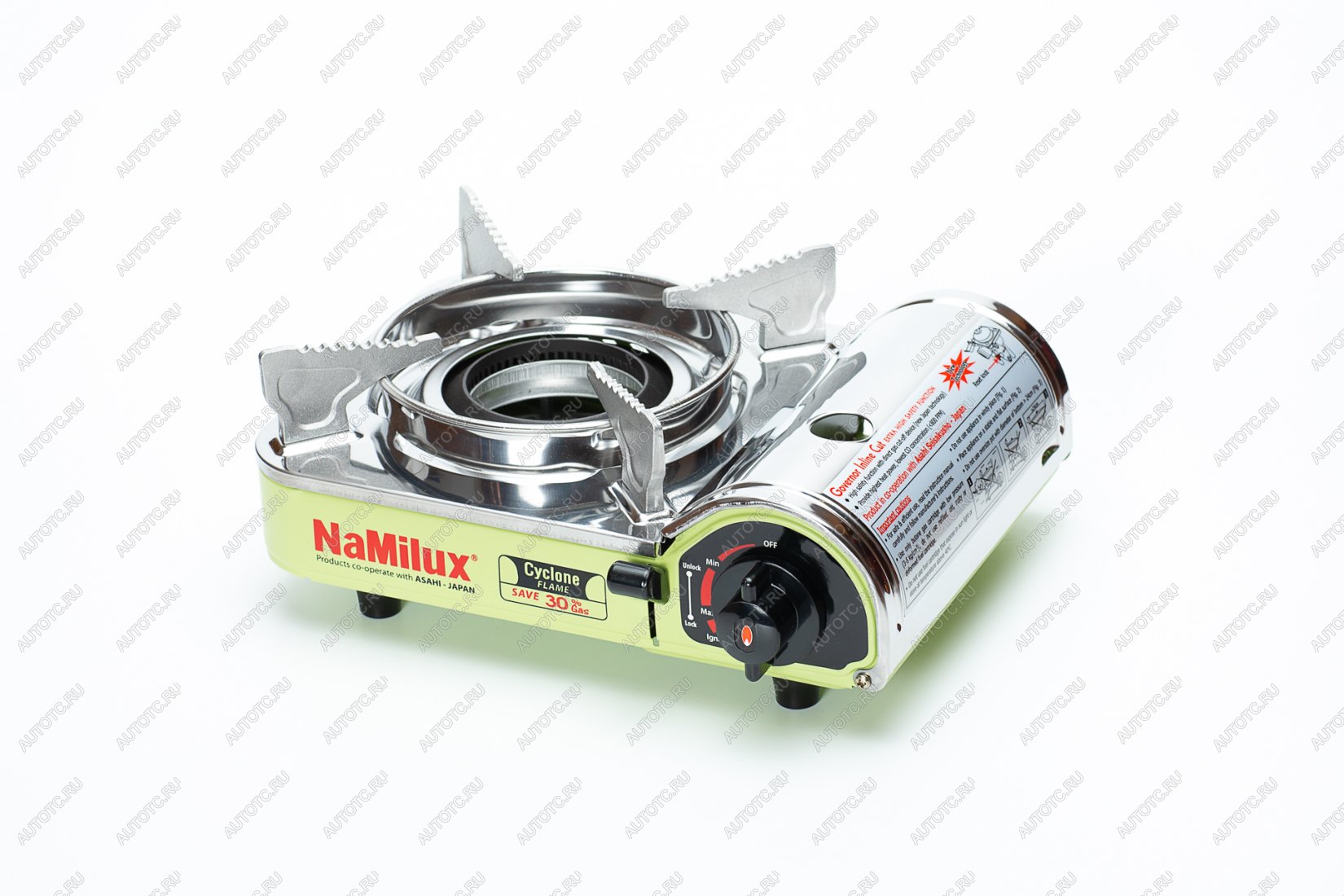 3 589 р. Плита газовая NaMilux 174PSS (циклон) мини NaMilux na3761ps-(174ps)---8  с доставкой в г. Майкоп