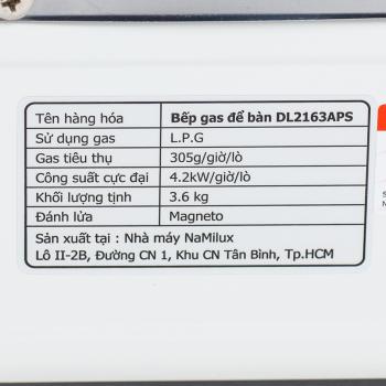 7 299 р. Плита газовая NaMilux DL4136APS 2 конфорки (под бытовой баллон) NaMilux dl4136aps-(dl2163aps)  с доставкой в г. Майкоп. Увеличить фотографию 4