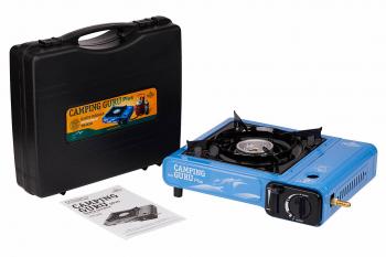 2 329 р. Плита газовая TOURIST CAMPING GURU PLUS, портативная, в кейсе TOURIST ts-233  с доставкой в г. Майкоп. Увеличить фотографию 3