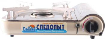 2 759 р. Плита газовая портативная "СЛЕДОПЫТ - DeluxE", (с подогревом) нержавеющая сталь, цанговый баллон СЛЕДОПЫТ pf-gst-n03  с доставкой в г. Майкоп. Увеличить фотографию 1