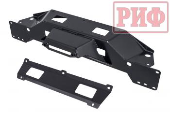 57 399 р. Площадка РИФ под лебёдку в штатный бампер Dodge Ram 1500 Rebel 2019+ (бензин) РИФ rifdrr-30000  с доставкой в г. Майкоп. Увеличить фотографию 2
