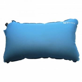 1 589 р. Подушка самонадувающаяся BTrace Elastic 50x30x16,5 см (Синий) BTrace m0213  с доставкой в г. Майкоп. Увеличить фотографию 1