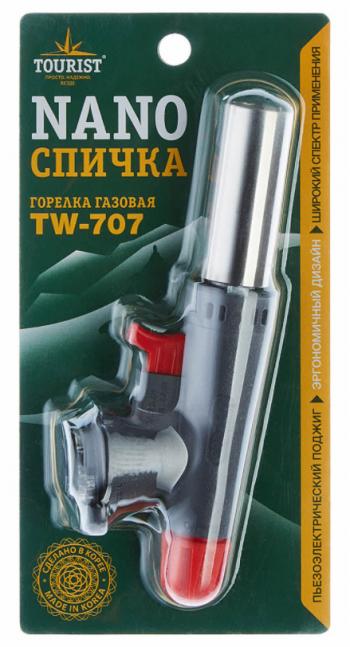 899 р. Резак газовый TOURIST NANO, с пьезоподжигом TOURIST tw-707  с доставкой в г. Майкоп. Увеличить фотографию 3