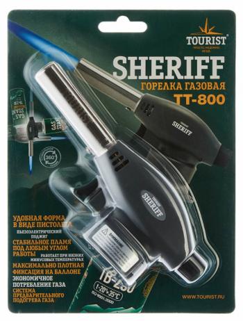 909 р. Резак газовый TOURIST SHERIFF, с пьезоподжигом TOURIST tt-800  с доставкой в г. Майкоп. Увеличить фотографию 2