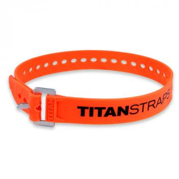 2 379 р. Ремень крепёжный TitanStraps Industrial оранжевый L = 64 см (Dmax = 18 см, Dmin = 5,5 см) TitanStraps tsi-0125-fo  с доставкой в г. Майкоп. Увеличить фотографию 1