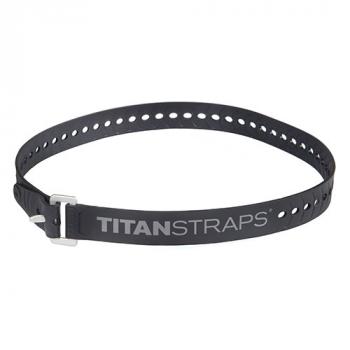 2 819 р. Ремень крепёжный TitanStraps Industrial черный L = 76 см (Dmax = 22,6 см, Dmin = 5,5 см) TitanStraps tsi-0130-blk  с доставкой в г. Майкоп. Увеличить фотографию 1
