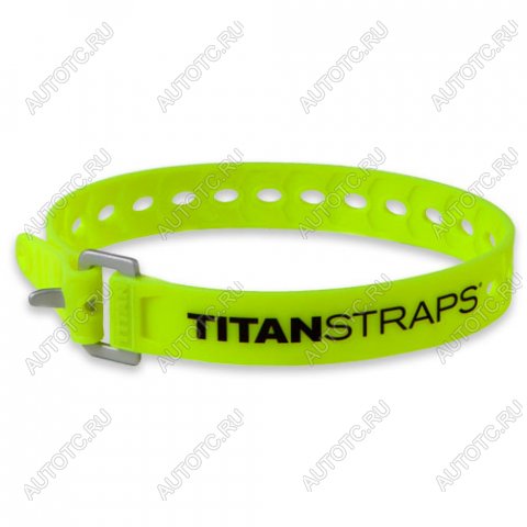 2 029 р. Ремень крепёжный TitanStraps Super Straps желтый L = 46 см (Dmax = 12,7 см, Dmin = 3,2 см) TitanStraps ts-0918-fy  с доставкой в г. Майкоп