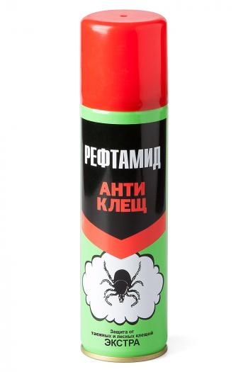 199 р. Репеллент акарицид "Рефтамид Экстра Антиклещ" 145 мл. СИБИАР mb-ir-01  с доставкой в г. Майкоп. Увеличить фотографию 1